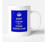 Victorian Printing Co - Keep Calm - I'm A Chief Inspector, Ceramic, 11fl.oz.