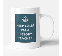 Victorian Printing Co - Keep Calm - I'm A History Teacher, Ceramic, 11fl.oz.
