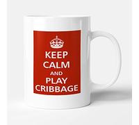 Victorian Printing Co - Mug - Keep Calm and Play Cribbage, Ceramic, 11fl.oz.