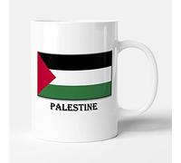 Victorian Printing Co - Mug Showing The Flag of Palestine, Ceramic, 11fl.oz.