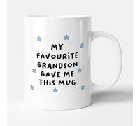 Victorian Printing Co - My Favourite Grandson Gave Me This Mug - Birthday Mug, Ceramic, 11fl.oz.