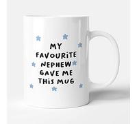 Victorian Printing Co - My Favourite Nephew Gave Me This Mug - Gift Mug, Ceramic, 11fl.oz.