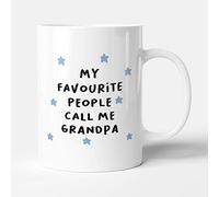 Victorian Printing Co - My Favourite People Call Me Grandpa - Grandpa Birthday Gift Mug, Ceramic, 11fl.oz.