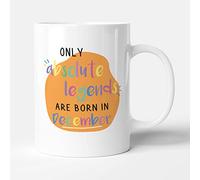 Victorian Printing Co - Only Absolute Legends are Born in December - Gift Birthday Mug, Ceramic, 11fl.oz.