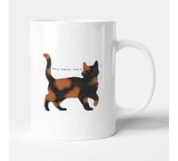 Victorian Printing Co - Personalised Tortoise Shell Cat - Cute Illustrated Pet Lovers Gift Mug, Ceramic, 11fl.oz.