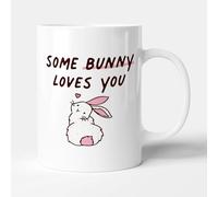 Victorian Printing Co - Some Bunny Loves You - Funny Gift Anniversary Mug, Ceramic, 11fl.oz.