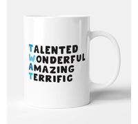 Victorian Printing Co - T.W.A.T. Meaning - Funny Rude Gift Mug, Ceramic, 11fl.oz.