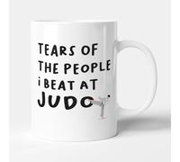 Victorian Printing Co - Tears of The People I Beat at Judo - Funny Sports Gift Mug, Ceramic, 11fl.oz.