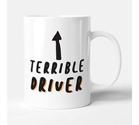 Victorian Printing Co - Terrible Driver - Gift Funny Mug, Ceramic, 11fl.oz.