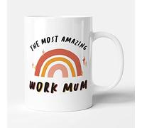 Victorian Printing Co - The Most Amazing Work Mum - Gift Funny Mug, Ceramic, 11fl.oz.