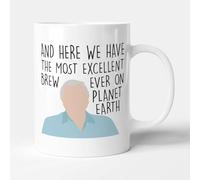 Victorian Printing Co - The Most Excellent Brew Ever On Planet Earth - Funny Gift Television Legend Mug, Ceramic, 11fl.oz.