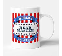 Victorian Printing Co - The Victorian Printing Company World's Greatest Head Master - Mug, Ceramic, 11fl.oz.