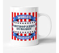 Victorian Printing Co - The Victorian Printing Company World's Greatest Orthopaedic Surgeon - Mug, Ceramic, 11fl.oz.