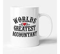 Victorian Printing Co - The Worlds Greatest - Accountant - Mug, Ceramic, 11fl.oz.