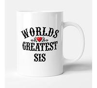 Victorian Printing Co - The Worlds Greatest - Sis - Mug, Ceramic, 11fl.oz.