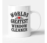 Victorian Printing Co - The Worlds Greatest - Window Cleaner - Mug, Ceramic, 11fl.oz.