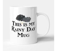 Victorian Printing Co - This is My Rainy Day Mug - Funny Weather Gift Mug, Ceramic, 11oz