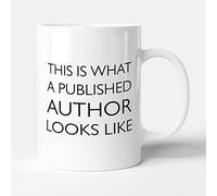 Victorian Printing Co - This is What A Published Author Looks Like - Birthday Gift Mug, Ceramic, 11fl.oz.