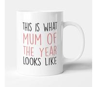 Victorian Printing Co - This is What Mum of The Year Looks Like - Funny Gift Mug, Ceramic, 11fl.oz.