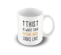 Victorian Printing Co - This is what your future boss looks like - Printed Mug, Ceramic, 11fl.oz.