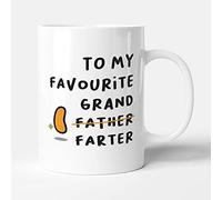 Victorian Printing Co - to My Favourite Grand Farter - Grandad Gift Mug, Ceramic, 11fl.oz.