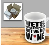 Victorian Printing Co - Vets Never Complain But We Do Wine Mug, Ceramic, 11fl.oz.