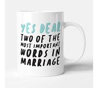 Victorian Printing Co - Yes Dear - Gift Anniversary Mug, Ceramic, 11fl.oz.