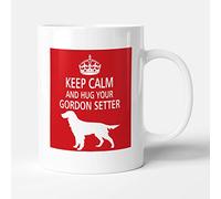 Victorian Printing Company - Keep Calm and Hug Your Gordon Setter - Dog Mug, Ceramic, 11fl.oz.