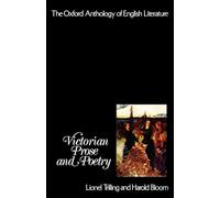 Victorian Prose and Poetry: The Oxford Anthology of English Literature
