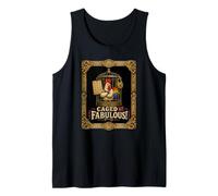 Victorian Rooster Cock Male Chastity Chicken in A CAGE Tank Top