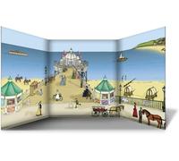 Victorian Seaside Scene - Free Standing Role Play Scene Setter - Classroom/Home Display, Pretend Play (Tabletop 120 x 60 cm)