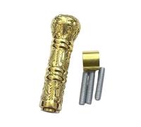 Victorian Solid Brass Knob Head Handle for Wooden Walking Stick - Solid Brass Cane Handle Replacement - Classic Antique Vintage Style Knob Grip- Gift for Men & Women