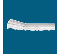 Victorian Style Polystyrene Coving Cornice, Lightweight & Durable Ceiling Moulding Trim, Easy DIY Install, Paintable, Moisture Resistant Decorative Coving for Ceiling (Victorian1,External Corner 20cm)