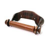 Victorian Style Toilet Roll Holder Antique Cast Iron (Copper Effect)