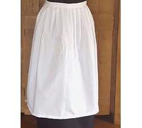 Victorian White Maids Apron Fancy Dress.Childs/Junior/Adult Sizes Vintage Retro (26in Adult XL)