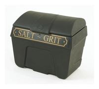 Victoriana Salt and Grit Bin without Hopper Feed Black/Gold 200L 317064