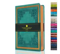 Victoria's Journals, Diaries, Faux Leather, Vintage, Hardback, Lined Notebook, Old Fashioned Travel Journal, A5, Size 14.5 x 20.5 cm