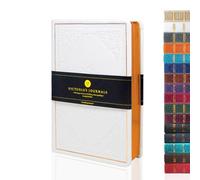 VICTORIA'S JOURNALS Vintage Journal Faux Leather Gilded Edge Hardcover