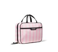 Victoria's Secret Jetsetter Hanging Cosmetic Case, Pink Iconic Stripe, One Size