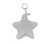 Victoria's Secret Keychain, Coin Purse, Pouch Bag Charm, Silver star, S, Coin Bag