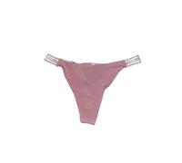 Victoria's Secret Pink Cotton Shimmer Thong Panty Color Pink New, Pink Shimmer, M