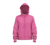 Victoria's Secret Pink Ivy Fleece Campus Full Zip Hoodie Color Red Violet New, Red Violet, XL