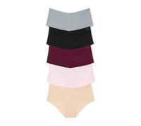 Victoria's Secret PINK No Show Lace Cheekster Panty Pack, Underwear for Women (XS-XXL), Light Pink Pack, M