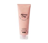 Victoria's Secret PINK Warm & Cozy Fragrance Lotion Notes of Vanilla Coconut & Passionfruit Scented Body Lotion for Women (8 oz)