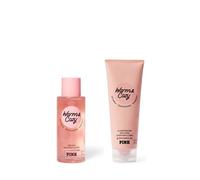 Victoria's Secret PINK Warm & Cozy Mist & Lotion Set - Vanilla, Toasted Coconut & Passionfruit (GC)