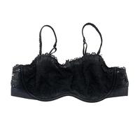Victoria's Secret Pink Women's Lace Unlined Bralette, Black, S