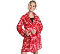 Victoria's Secret Short Cozy Robe, Women's Lingerie (XS-XXL), Red Pepper, X-Large/XX-Large