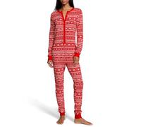 Victoria's Secret Thermal Long Sleeve Onesie, Sleepwear for Women (XS-XXL), Vh24019-04 Vsfairislen C002 Li, M