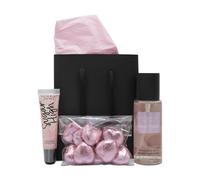 Victoria's Secret Velvet Petals Fragrance Mist & Lip Gloss & Chocolates Gift Set