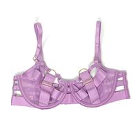 Victoria's Secret Very Sexy Strappy Unlined Balconet Bra, Lilac Strappy, 34C